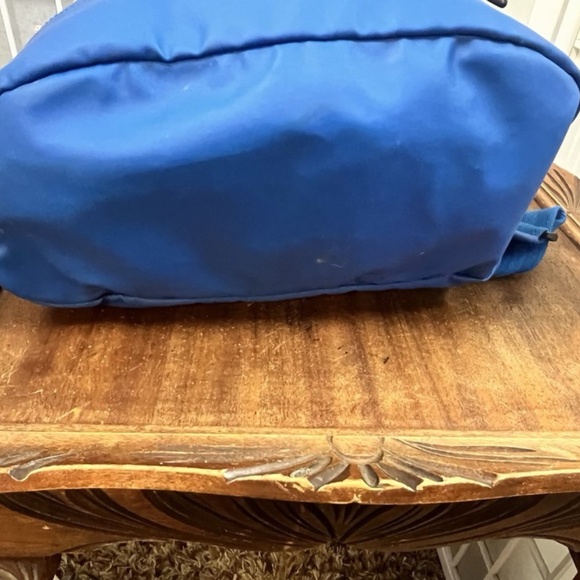 Hunter, Woman, Unisex, Backpack, Blue, Tie, Zip, Pocket, Canvas, Passageways.! main image 8